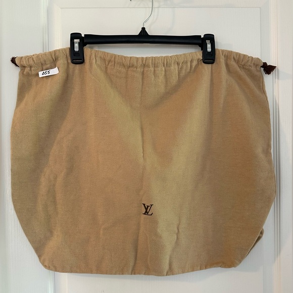 Louis Vuitton Drawstring Dust Bag - Authentic - Medium Size 21.5" x 17.5” - Picture 1 of 6
